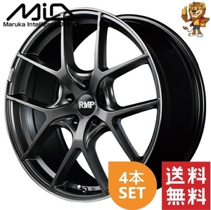 ホイール4本セット MID RMP 025F (FG2) 19インチ 8.0J PCD:114.3/5H インセット:45 アールエムピー 025F