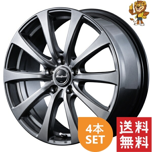 すずらん マルカサービス MID ユーロスピード G10 4本セット ホイール インプレッサ【16×6.5J 5-100 INSET48】GH8 EuroSpeed アルミホイール 4枚 1台分 - 通販 - southernexpo.com