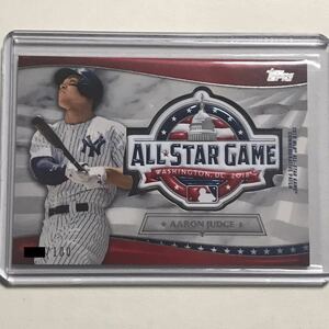 [Aaron Judge] Commemorative Patch(All-Star Game Fanfest)ASP-2[2018 Topps Baseball](New York Yankees(NYY))