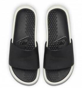 24cm* Nike benasi скользящий NIKE BENASSI SLIDE LUX сандалии чёрный lab nikelab кожа высококлассный labo шлепанцы для душа 818742-001