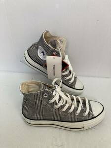 ★お買い得！コンバース　ALL　STAR　GLENーCHECK　HI　1C778　グレー　23.5㎝（US4.5）チェック柄がかわいい　おしゃれな足元に！　