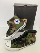 ★お買い得！コンバース　ALL　STAR　CDR　HI　1C130　CAMO　US7.5（26.0㎝）　カモフラ柄でおしゃれ　箱入り新品　中敷きカップインソール_画像1