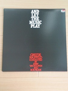 フリーチャ・カウフェルト　AND LET THE MUSIC PLAY　LP　アナログ　レコード　GREETJE KAUFFELD