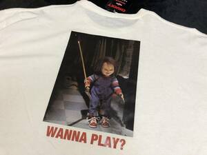 即決◆チャイルド・プレイ　チャッキー◆半袖Tシャツ【4L】新品タグ付き　メンズTシャツ　Child's Play　大きいサイズ◆