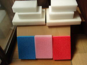  foamed poly- echi Len. block white | red | blue | pink size & foamed magnification = commodity explanation column reference delivery fee exhibitior charge 