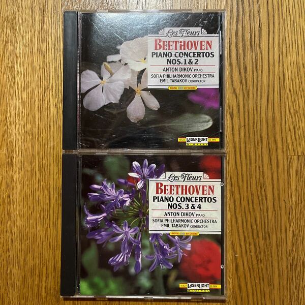 BEETHOVEN★PIANO CONCERTOS NOS.1&2/3&4★2セット