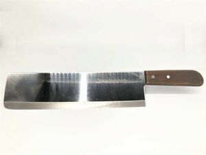 【蔵出し刃物集】　日本製ジャンボ万能包丁　刃長一尺30.3ｃｍ　鋼/包丁/刀　　M0905B