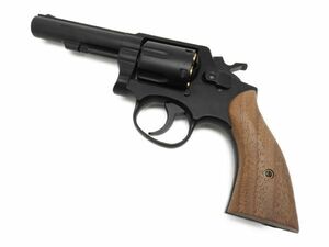 マルシン S&W M10 マットブラック ABS スムース 木製グリップ仕様 6mmBB Xカートリッジ リボルバー 18歳以上 エアガン 新品 4920136061705