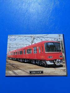 エポック 鉄道カード RAILWAY COLLECTION 2 No.47 名鉄3100系