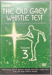  domestic record DVD THE OLD GREY WHISTLE TEST david bowie king crimson the jam humble pie orange juice shade jesus and mary chain