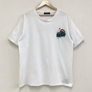 UNDERCOVER × CARNE BOLLENTE コラボ 刺繍 Tシャツ ホワイト Sサイズ アンダーカバー カルネボレンテ 半袖 MAD STORE archive 2070277