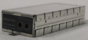 □ジャンク品□ TOA WTU-1710 シングルワイヤレスチューナーユニット ※動作未チェック (2711654)