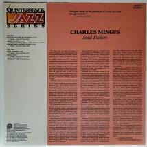 良盤屋◆LP◆Jazz；US 輸入盤 チャールズ・ミンガス/ソウル・フュージョン Charles Mingus / Soul Fusion /1978 ◆Contemporary◇J-2562_画像2