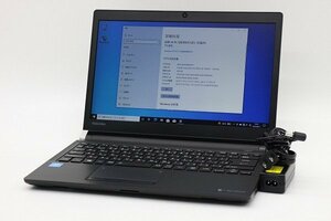 【1円スタート】東芝 dynabook R73/D Celeron 3855U 1.6GHz 8GB 128GB(M.2 SATA SSD) 13.3インチ 1366x768 Windows 10 Pro 64 Bit