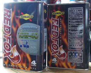 ☆ SUNOCO （スノコ） REDFOX. COMFORT&STREET 10W-40. 1L缶です