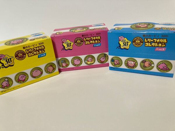 【新品未開封 / 初回限定生産版】星のカービィ 30th メダルコレクション コンプリートセット 全30種+限定生産メダル3枚