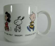 ☆06J■PEANUTS　マグカップ　陶器製■チャーリー・ブラウン/スヌーピー/サリー/ルーシー/ライナス/シュローダー/マーシー/ペパーミント_画像2