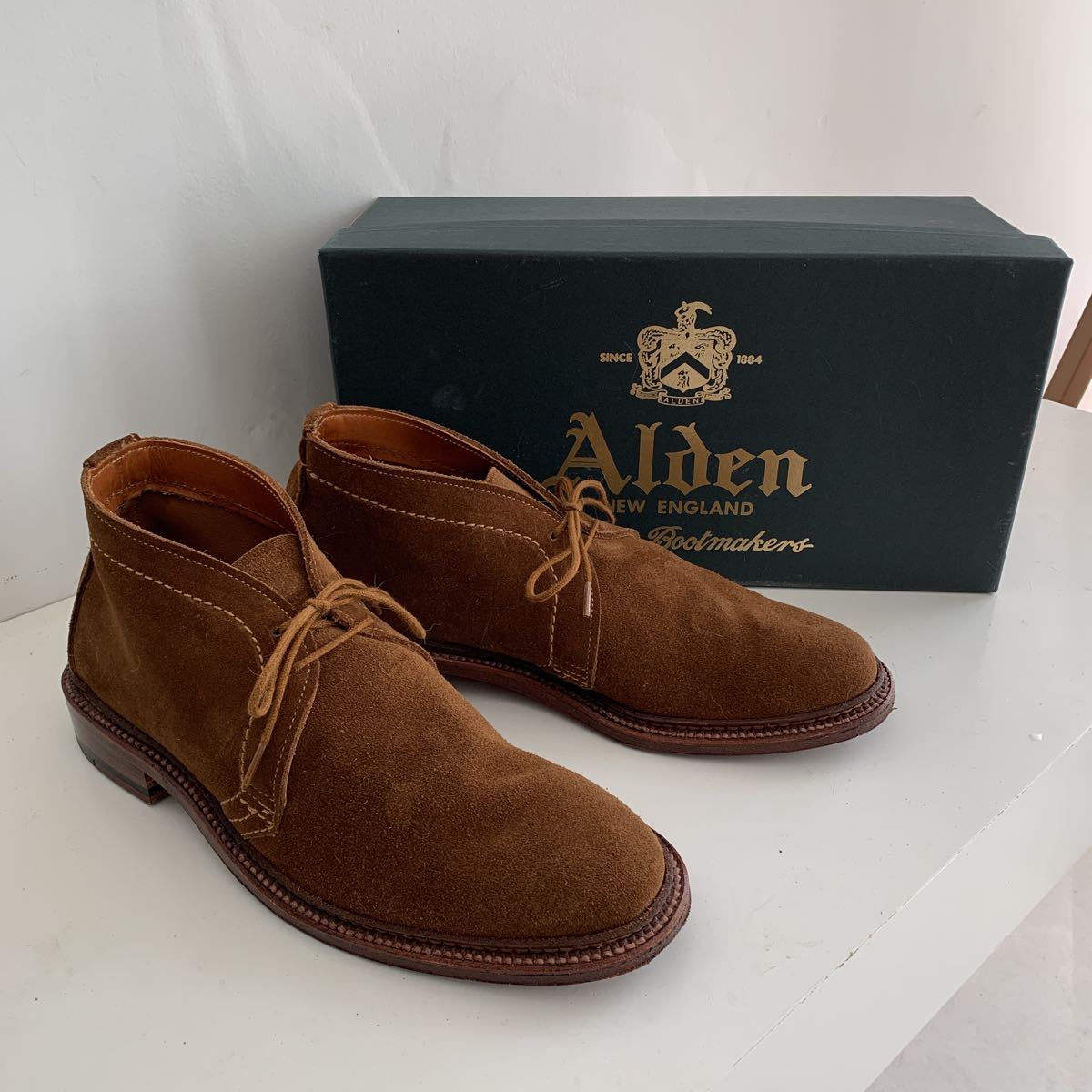 ヤフオク! -alden チャッカブーツの中古品・新品・未使用品一覧