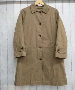  large price decline MHL. MARGARET HOWELL COTTON NYLON CANVAS 19AW 595-9210501 Margaret * Howell turn-down collar coat 