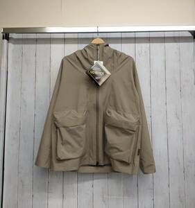 DESCENTE PAUSE TOMORROWLAND 別注 GORE-TEX DX-T1506TM 55082108003 フーデッドブルゾン マウンテンパーカー デサント ベージュ