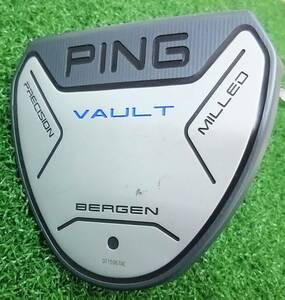 パター PING VAULT BERGEN ピン ヴォルト ベルゲン PRECISION MILLEO 0715967AE ブラック 男性 右利き フレックス記載なし