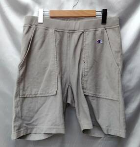 Champion REVERSE WEAVE Champion Rebirth we b sweat short pants shorts L men's light gray 