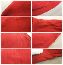 OLD STUSSY オールドステューシー 80s 長袖Tシャツ IRIEROOTS 黒タグ レッド 赤 米国製 MADE in USA コットン メンズ [M]_画像8