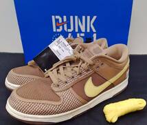 NIKE スニーカー NIKE DUNK LOW ナイキ メンズ スニーカー NIKE×UNDEFEATED DUNK Low SP DH3061-200 ブラウン 替えひも 美品 28cm_画像1