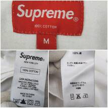 Supreme シュプリーム 半袖Tシャツ 半T Ｍサイズ ホワイト ストリート ボックスロゴ コットン Mini Box Logo_画像8