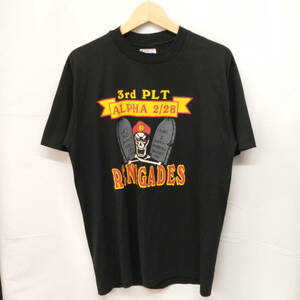 Hanes Fifty-Fifty 80's MADE IN U.S.A. VINTAGE DEAD STOCK ヘインズ Tシャツ L ブラック ウ゛ィンテージ デッドストック