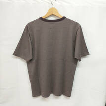 BATONER 21S/S MULTI BORDER T-SHIRT バトナー マルチボーダーTシャツ 1 パープル/グレー BN-21SM-048 店舗受取可_画像2