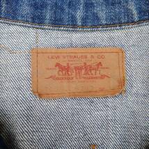 [60s] LEVI'S Vintage Denim Jacket 4th Model リーバイス Gジャン デニムジャケット 40 USA製 ヴィンテージ 70505-0217 店舗受取可_画像3