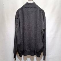 ROBERTO COLLINA half zip knit ロベルトコリーナ ハーフジップ グレー サイズ1 RD38015BO タグ付き 店舗受取可_画像2