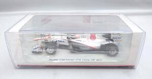 Spark model 1/43 ザウバー C30 小林可夢偉 2011 中国GP #16