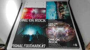 ONE OK ROCK PRIMAL FOOTWORK 4冊セット #5、#6、#7、#8 写真集