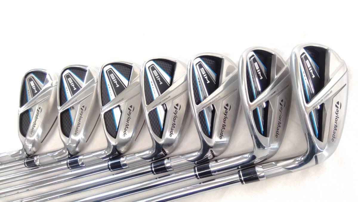 アイアンセット◇TaylorMade◇テーラーメイド◇SIM MAX◇シムマックス◇2020年モデル◇KBS MAX85◇右利き用◇ゴルフ