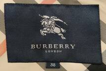 BURBERRY London バーバリー ロンドン ステンカラーコート ブラウン 38_画像4