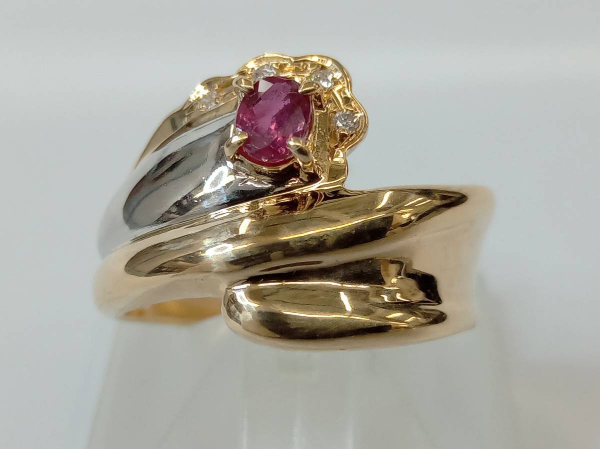 ヤフオク! - 【最終値下げ】K18/♯11/10.5g/ダイヤ付/チェー...
