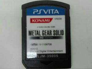 【箱、説明書なし】METAL GEAR SOLID HD エディション