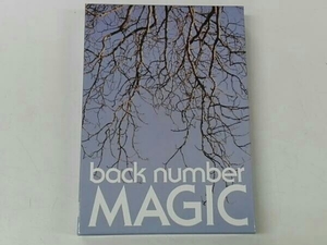 back number CD MAGIC(初回限定盤B)(トールケース仕様)(DVD付)