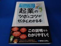 帯あり　173ページのみ破れあり 起業のツボとコツがゼッタイにわかる本 西條由貴男_画像1