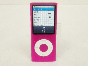 ジャンク Apple MB735J/A iPod nano 8GB MB735J/A (ピンク) iPod