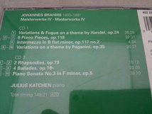 JohannesBrahms(作曲) CD 【輸入盤】Handel Variations: Paganini Variations　ブラームス_画像3