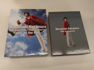 中村雅俊 CD Masatoshi Nakamura 45th Anniversary Single Collection~yes!on the way~(初回限定盤)(DVD付)