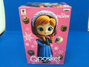 未開封品 フィギュア バンプレスト アナ A(ドレス:ブルー) Disney Characters Q posket