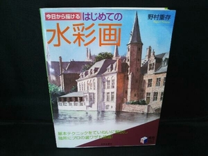 今日から描けるはじめての水彩画 野村重存