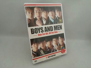 DVD BOYS AND MEN ～One For All, All For One～ (通常版)