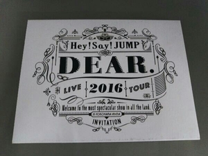 DVD Hey! Say! JUMP LIVE TOUR 2016 DEAR.(初回限定版)