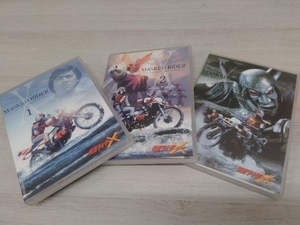 東映 仮面ライダーX Vol.1～3 DVD 全3巻セット　MASKED RIDER X