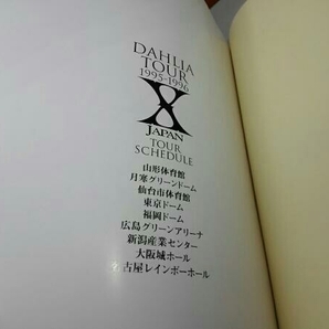 X JAPAN 「DAHLIA TOUR 1995-1996」 パンフレット＆紙袋の画像7
